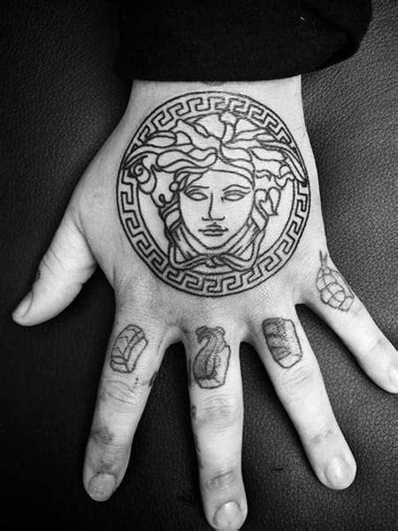 versace medusa head tattoo|why did Versace choose medusa.